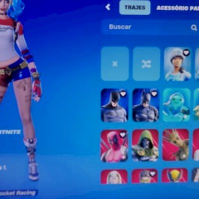 CONTA FORTNITE RARA (+100 SKINS)
