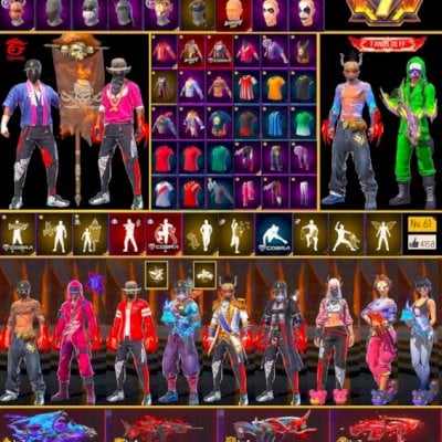 Conta rara de free fire