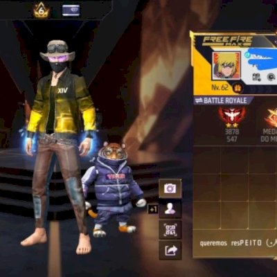 Conta Free Fire Gemada Barato