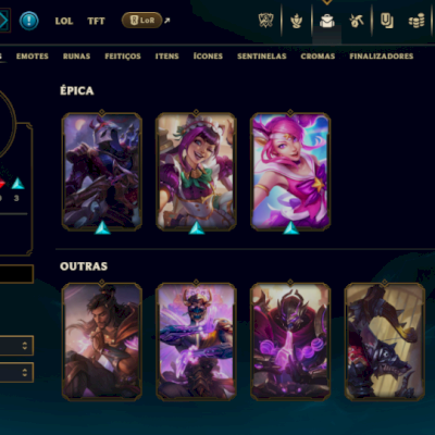 Conta league of legends esmeralda