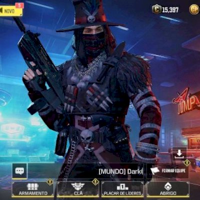 Conta cod mobile upada com skins raras