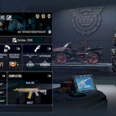 Vendo conta cod mobile