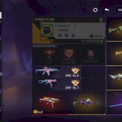 Conta FF  NO PRECINHO para sair LOGO (ainda ta disponivel)