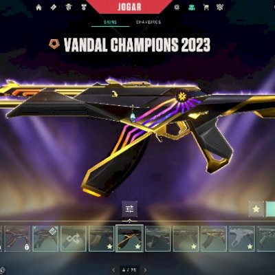 Conta com mais de 2.5 mil gasto varias skin arma faca so chama preço a negociar
