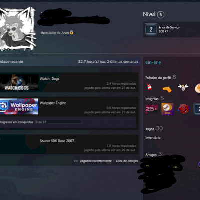 Conta da Steam com GTA V, Forza Horizon 4 e muitos Jogos(+2k em Jogos)