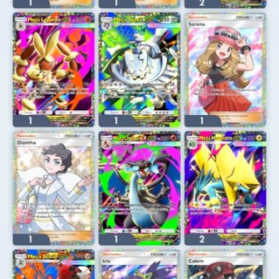 CONTA TCG POKETES VARIAS CARTAS MUITO RARAS E 300K DE TOKEN DE TROCA NO PRECINHO