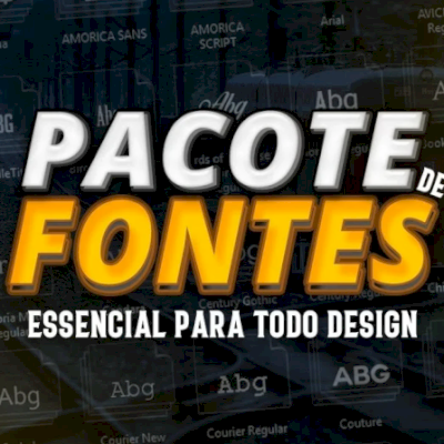 Pack Com 96.000 Fontes