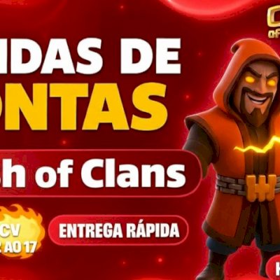 [BLACK FRIDAY] CONTA CLASH OF CLANS CV 14 RUSHADA!