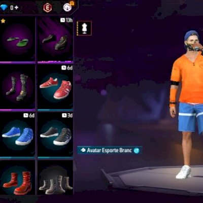 Conta Free Fire Nível 33, Skins e Bem Cuidada