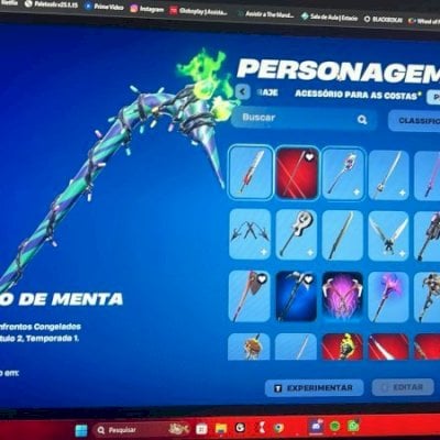 Conta Fortnite com Muitas Skins Raras e Picaretas (Minty) Conta Temp 3 Cap 1