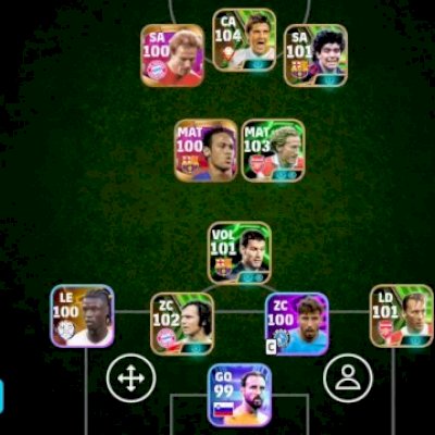 CONTA EFOOTBALL 2025 MOBILE COM RUMMENIGGE E OUTROS