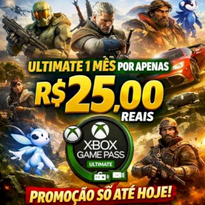 Xbox Game Pass Ultimate 1 Mês Promoção PC & CONSOLES🟢