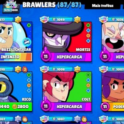 Conta de Brawl stars 60k