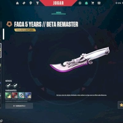 CONTA VALORANT RARA R$ 3398.30 GASTOS / REVENDA / Negociável