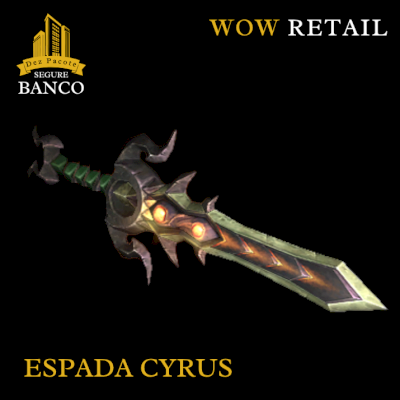 World of Warcraft - Skin de Arma Espada (Transmog)