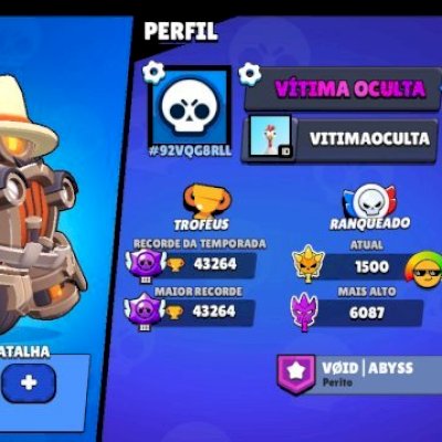 CONTA BRAWL SUPER RARA