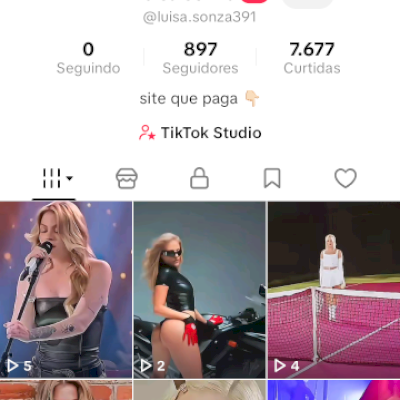 Conta 900 seguidores