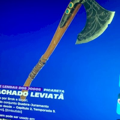 Vendo conta de fortnite com 293 skins incluindo machado leviatã