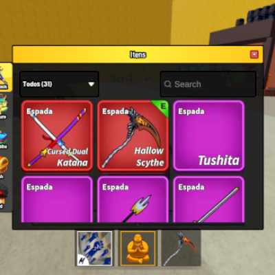 Conta de bloc fruits melhor q tá tendo