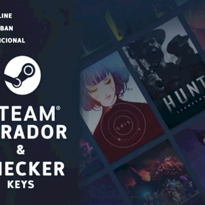 Gerador de Keys STEAM + Checker