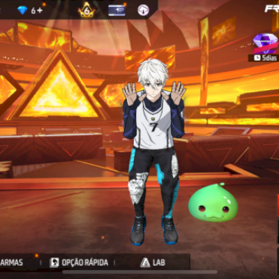 Conta de ff extremamente rara e gemada no precinho ✅