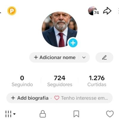 CONTA TIK TOK 724 SEG E 1,2K DE CURTIDAS (CONTAS TIK TOK)