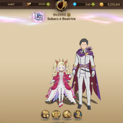 Conta 7DS  COLAB RE ZERO