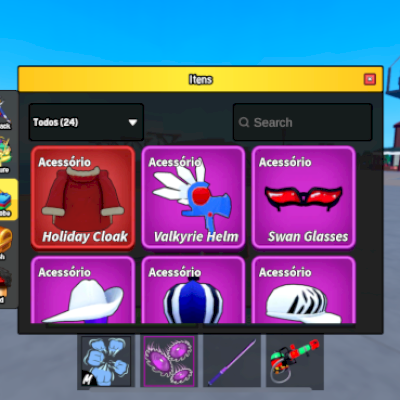 Conta de blox fruits mediana com coisas rara