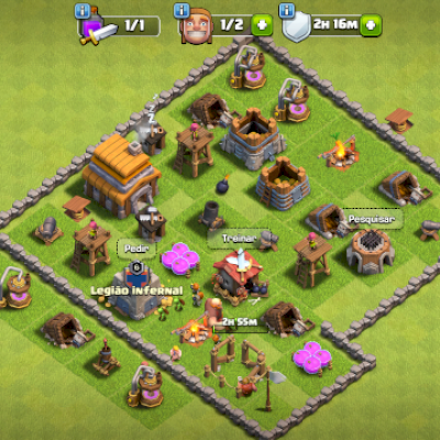 Conta de Clash of clans muito boa e barata