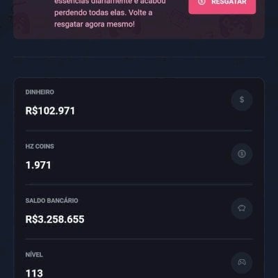 Vendo conta samp no servidor HRZ servidor 1 lv 113