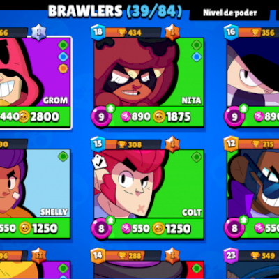 Duas contas no mesmo loguin {Brawl Stars (11K de troféu)  e Clash Royale (8,3K)}