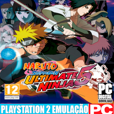 Naruto Shippuden Ultimate Ninja 5 Português - Pc