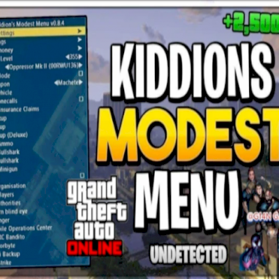 Kiddions Mod Menu GTA 5 ONLINE atualizado