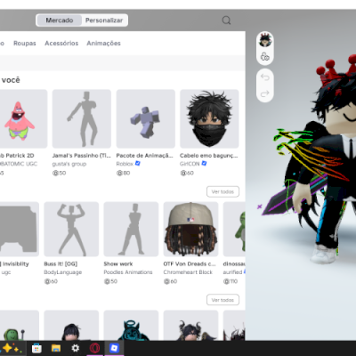 Conta de roblox