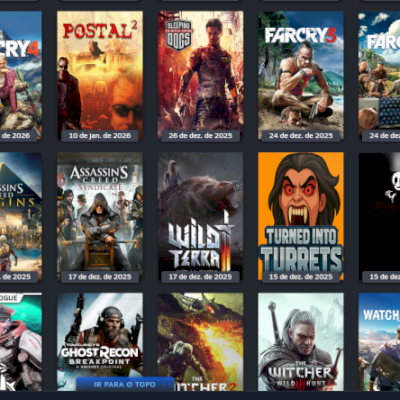 Conta Steam com vários AAA