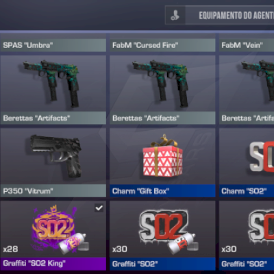 Conta standoff 2 com faca ! Ouro 2 competitivo