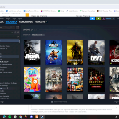vendo conta de steam 15 anos