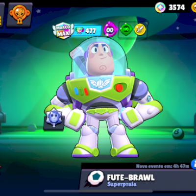 Conta com mais de 34k de troféus, todos os brawlers, 12 brawlers no poder 11