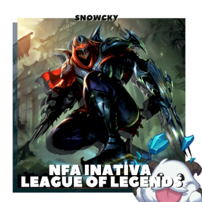 LEAGUE OF LEGENDS NFA - CONTA NFA COM SKINS LEAGUE OF LEGENDS
