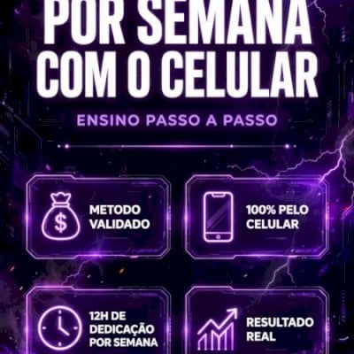 COMO FAZER MAIS DE 100R$ POR SEMANA APENAS COM SEU CELULAR!!