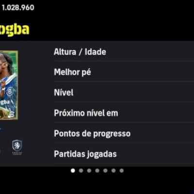 CONTA ÉPICO DROGBA 106 OVER