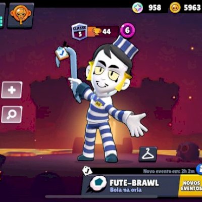 Conta média de Braw Stars