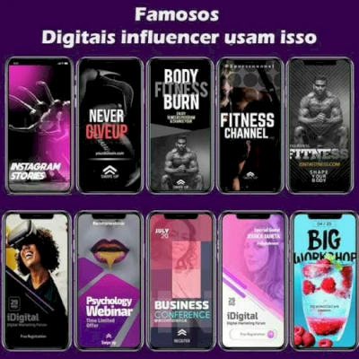 Super Combo De Stories Em Psd Para Instagram