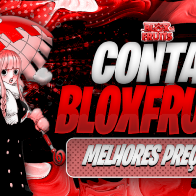 AS MELHORES E MAIS BARATAS CONTAS BLOX FRUITS - RÁPIDA & SEGURA [ROBLOX]