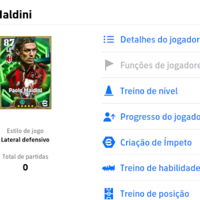 Conta efootball com Maldini 106