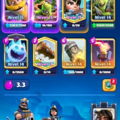 conta de Brawl stars e Clash Royale