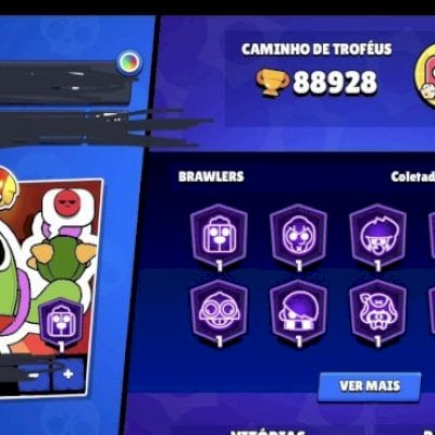 CONTA DE BRAWL STARS FULL!
