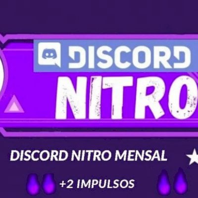 DISCORD NITRO GIFT MENSAL (MELHOR PREÇO)!