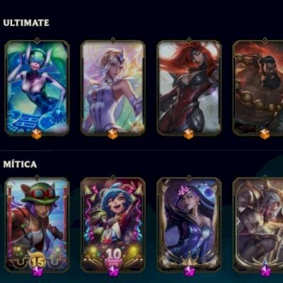 CONTA DE LOL NV 721 COM 1126 SKINS E MAIS DE 4 MIL INVESTIDO!!
