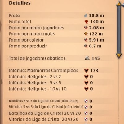 Conta Albion coletas Full T8